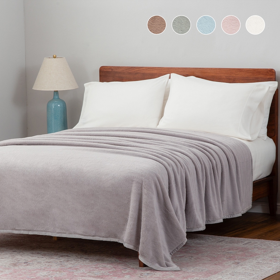 Image 219707_ALTMORE100.jpg, Product 219-707 / Price $34.99 - $51.99, Berkshire Blanket Grace Faux Fur Blanket from Berkshire on TSC.ca's Home & Garden department