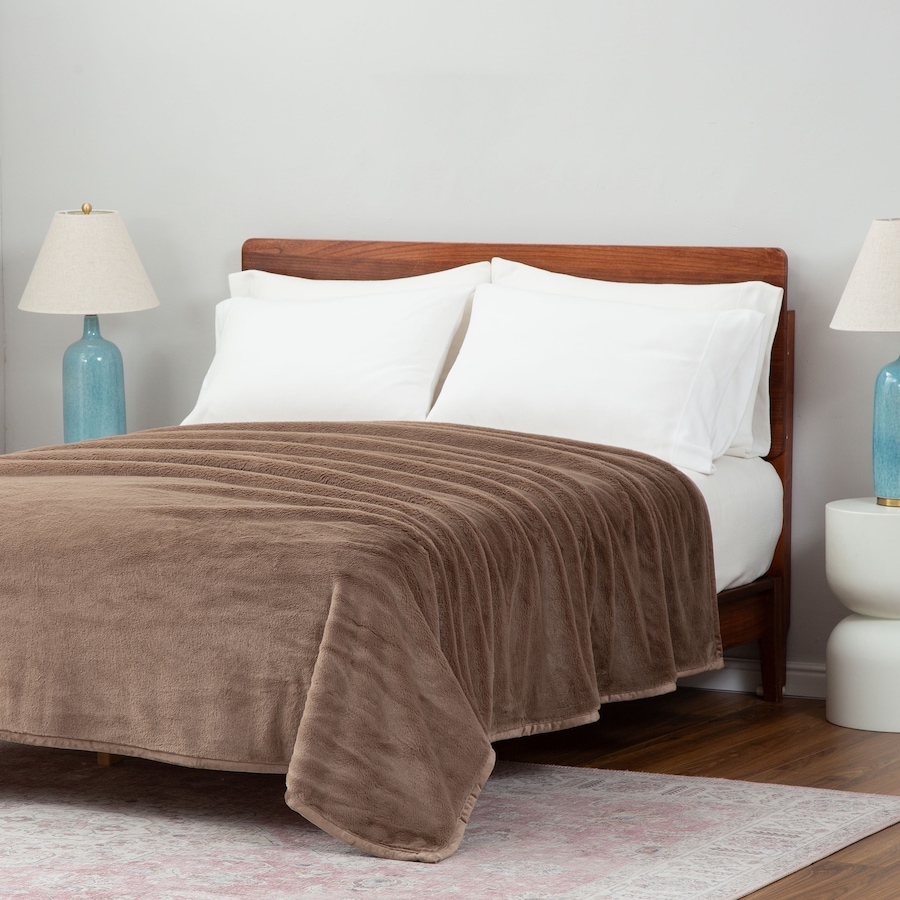 Image 219707_MOC.jpg, Product 219-707 / Price $34.99 - $51.99, Berkshire Blanket Grace Faux Fur Blanket from Berkshire on TSC.ca's Home & Garden department