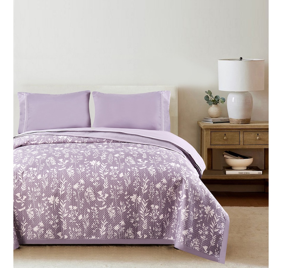 Image 219713_ALTMORE7.jpg, Product 219-713 / Price $99.99, Claro Living Home Plush Waffle Blanket from Claro Living Home on TSC.ca's Home & Garden department