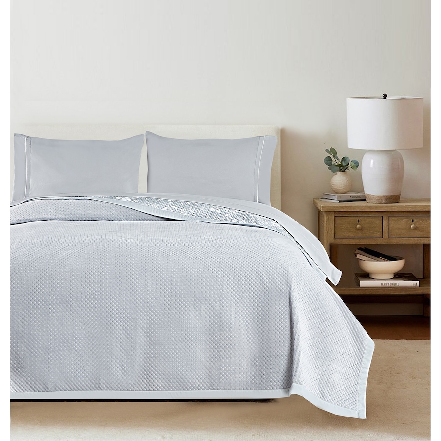 Image 219713_GRY.jpg, Product 219-713 / Price $49.99, Claro Living Home Plush Waffle Blanket from Claro Living Home on TSC.ca's Home & Garden department