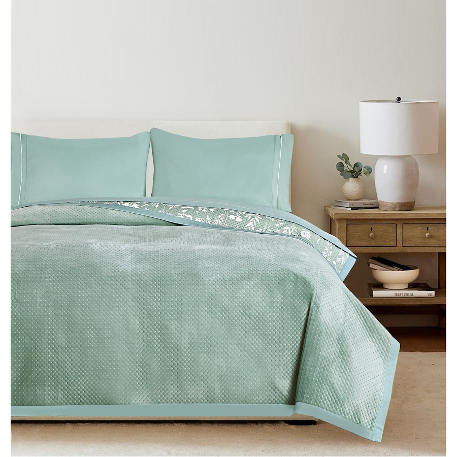 Image 219713_SAG.jpg, Product 219-713 / Price $49.99, Claro Living Home Plush Waffle Blanket from Claro Living Home on TSC.ca's Home & Garden department
