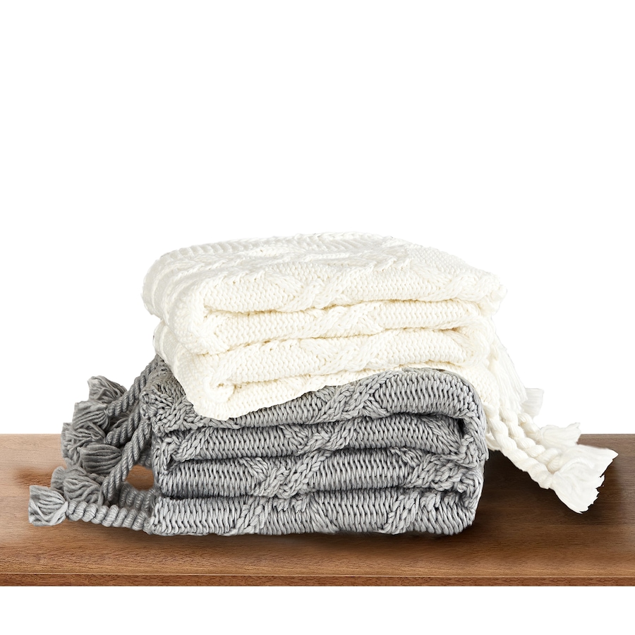 Image 219715_ALTMORE1.jpg, Product 219-715 / Price $54.99, Claro Living Home Knit Throw from Claro Living Home on TSC.ca's Home & Garden department
