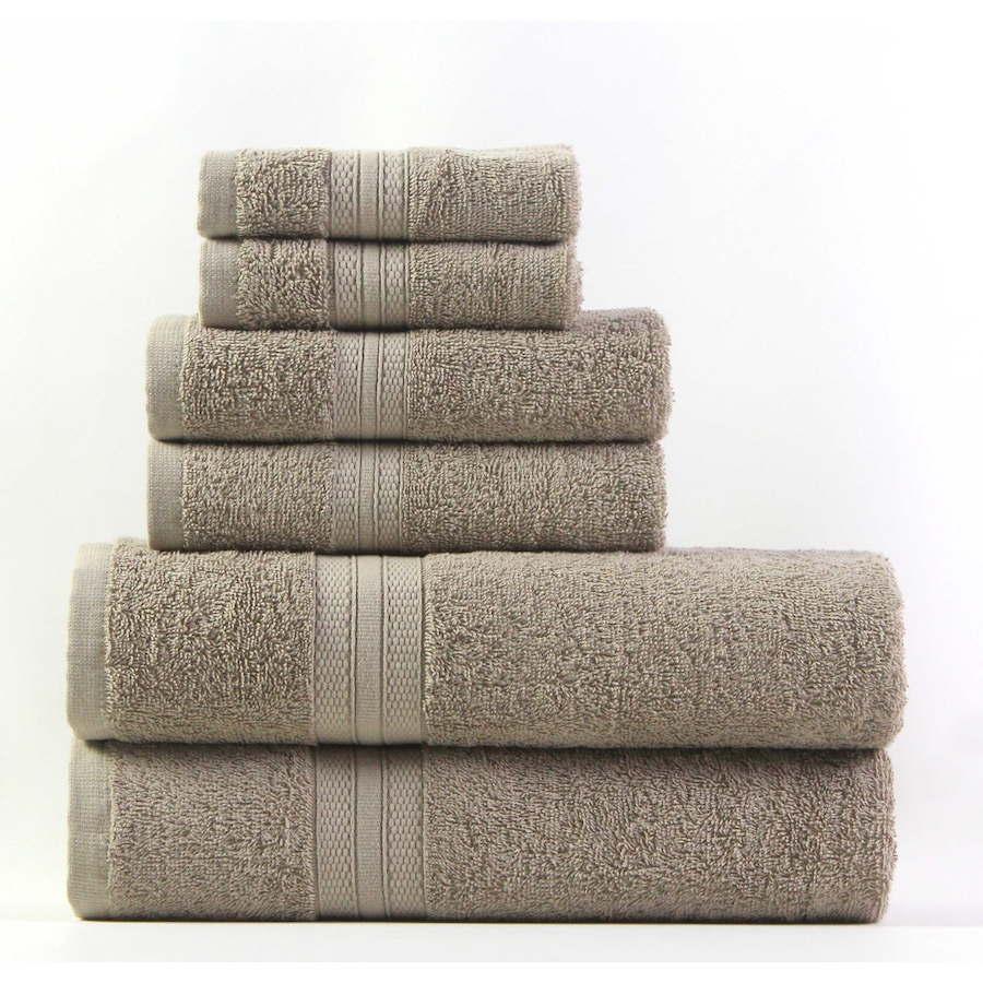 Image 219716_SAN.jpg, Product 219-716 / Price $28.88, Claro Home Combed Cotton 6-Piece Terry Towel Set from Claro Living Home on TSC.ca's Home & Garden department
