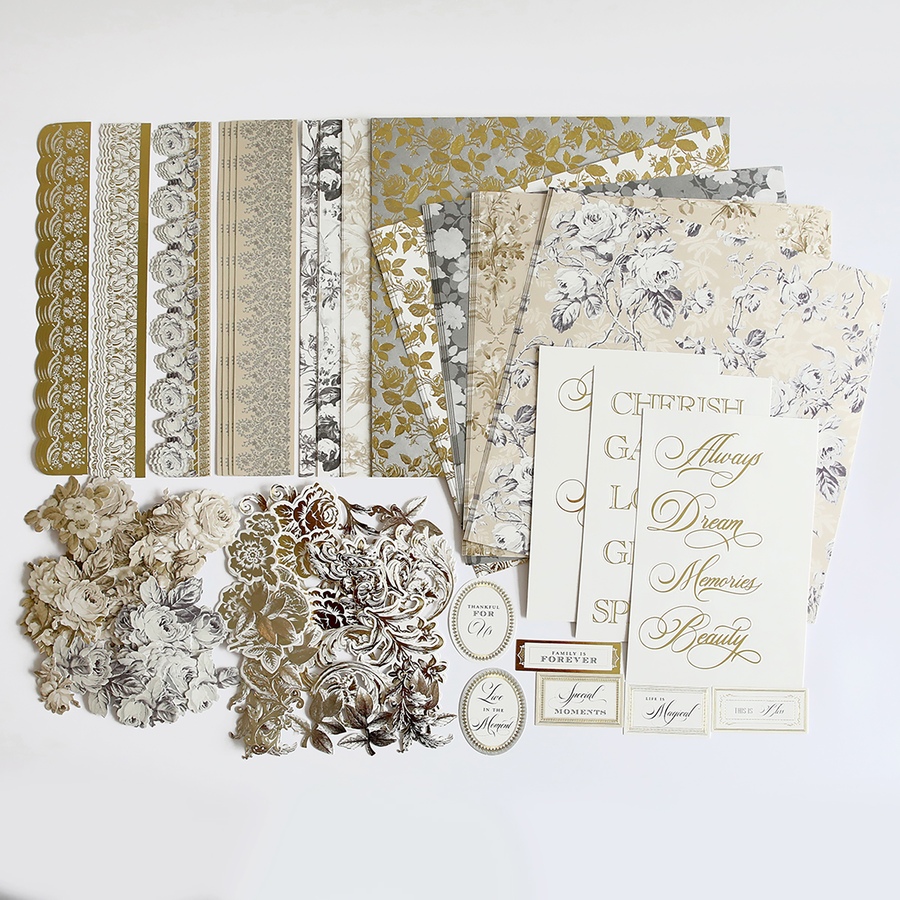Image 219720.jpg, Product 219-720 / Price $94.99, Anna Griffin Rose Papers and Embellishments from Anna Griffin on TSC.ca's Home & Garden department