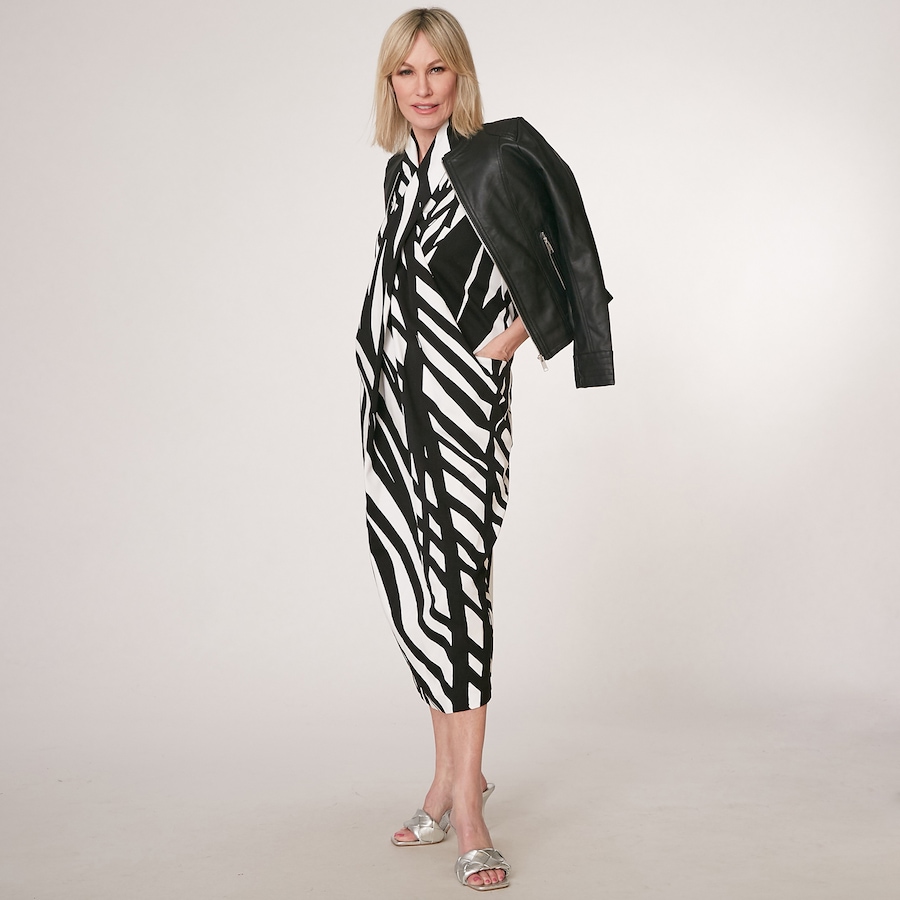 Image 219781_ALTMORE1.jpg, Product 219-781 / Price $82.33, Brian Bailey Draped Viscose/Cotton Dress from Brian Bailey on TSC.ca's Fashion department