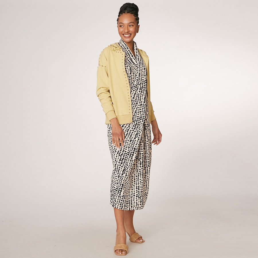 Image 219781_ALTMORE2.jpg, Product 219-781 / Price $82.33, Brian Bailey Draped Viscose/Cotton Dress from Brian Bailey on TSC.ca's Fashion department