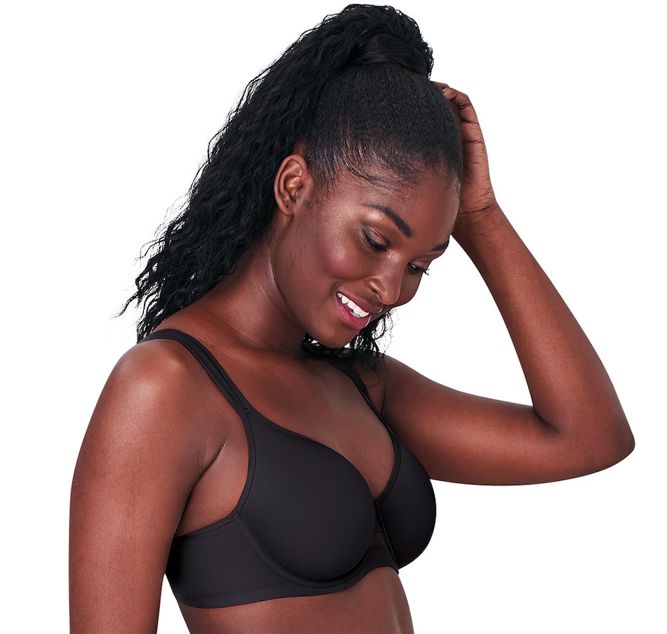 Bali Passion for Comfort Minimizer Underwire Bra, Black, 34D at   Women's Clothing store