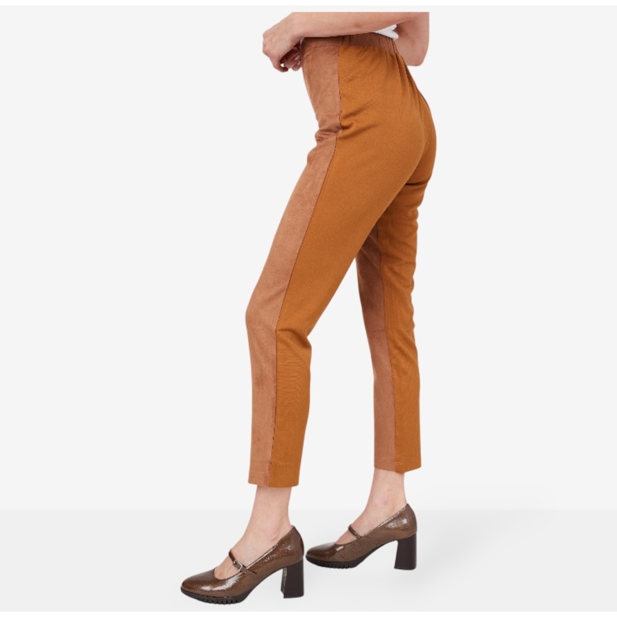 Image 219870_ALTMORE1.jpg, Product 219-870 / Price $14.33, Isaac Mizrahi Faux Suede Slim Ponte Ankle Pant from Isaac Mizrahi New York on TSC.ca's Fashion department
