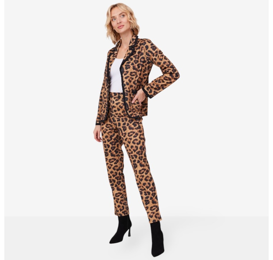 Image 219872_ALTMORE2.jpg, Product 219-872 / Price $59.88, Isaac Mizrahi The Printed Slim Ponte Ankle Pant from Isaac Mizrahi New York on TSC.ca's Fashion department