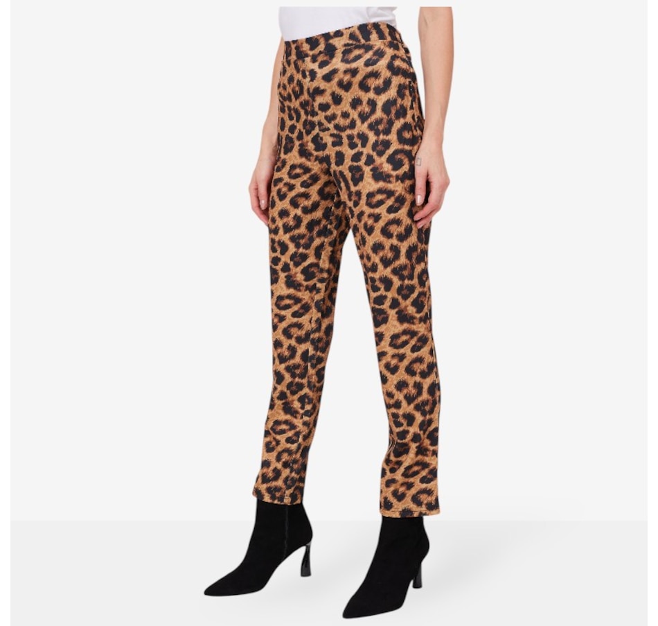 Image 219872_LEP.jpg, Product 219-872 / Price $59.88, Isaac Mizrahi The Printed Slim Ponte Ankle Pant from Isaac Mizrahi New York on TSC.ca's Fashion department