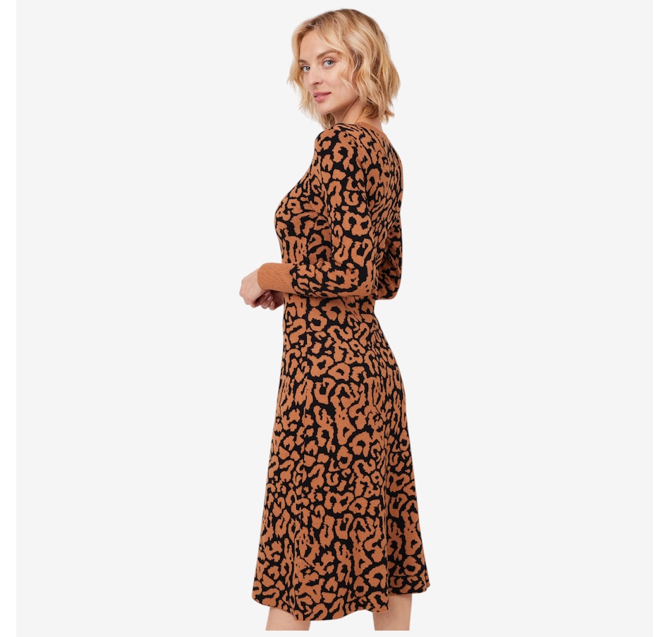 Image 219880_ALTMORE2.jpg, Product 219-880 / Price $79.88, Isaac Mizrahi Knit Midi Sweater Dress from Isaac Mizrahi New York on TSC.ca's Fashion department