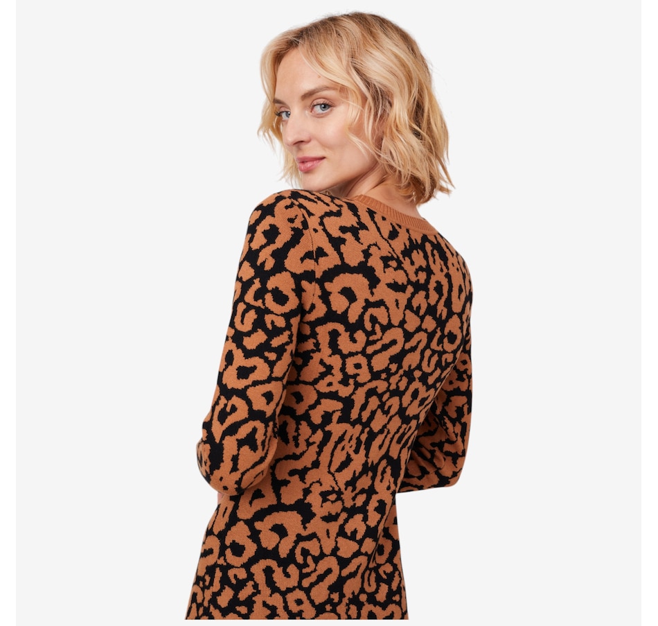 Image 219880_ALTMORE3.jpg, Product 219-880 / Price $79.88, Isaac Mizrahi Knit Midi Sweater Dress from Isaac Mizrahi New York on TSC.ca's Fashion department