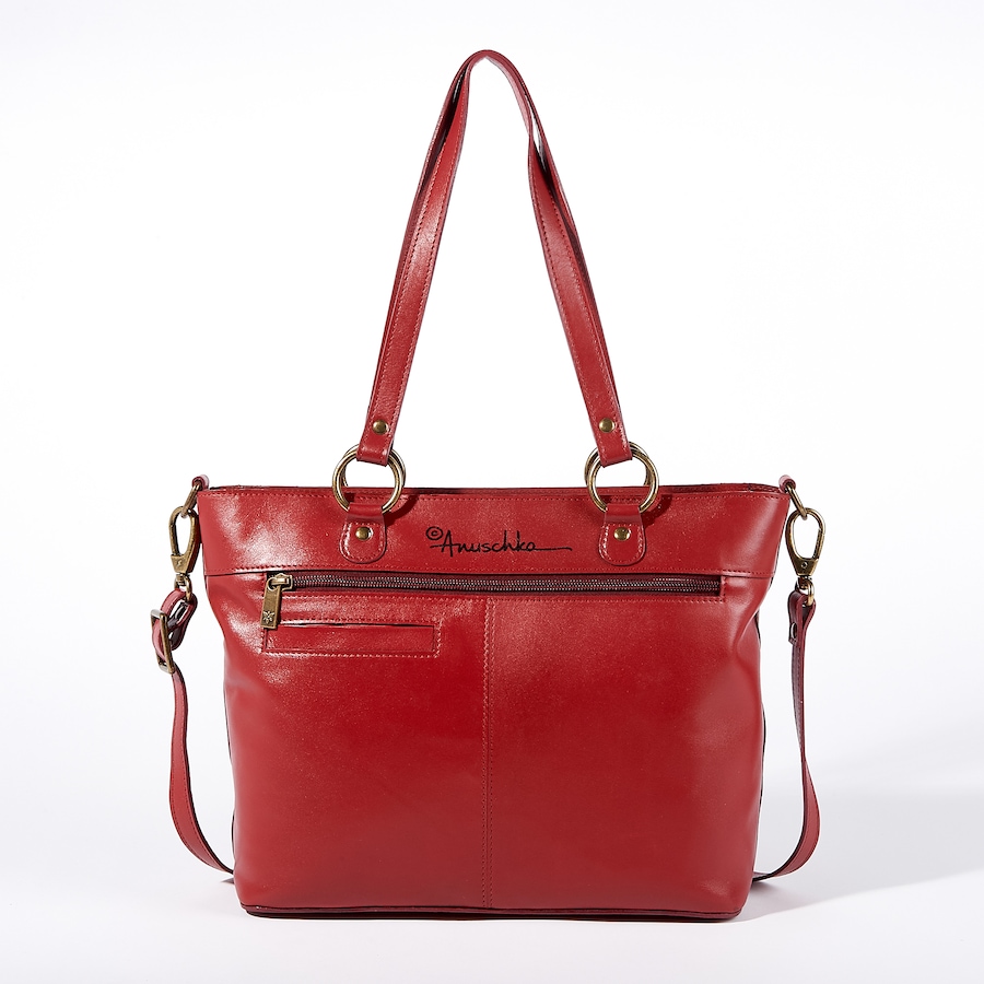 Image 219965_ALTMORE18.jpg, Product 219-965 / Price $149.88, Anuschka Painted and Embroidered Zip Top Tote from Anuschka Handbags on TSC.ca's Fashion department