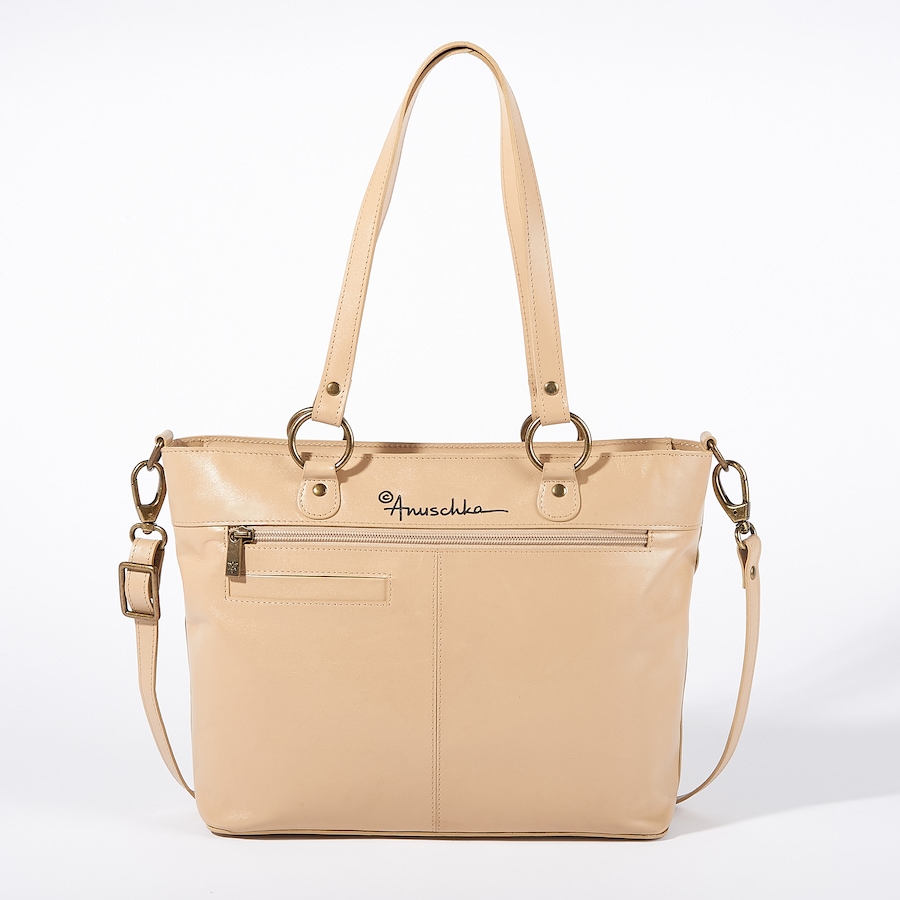 Image 219965_ALTMORE2.jpg, Product 219-965 / Price $149.88, Anuschka Painted and Embroidered Zip Top Tote from Anuschka Handbags on TSC.ca's Fashion department