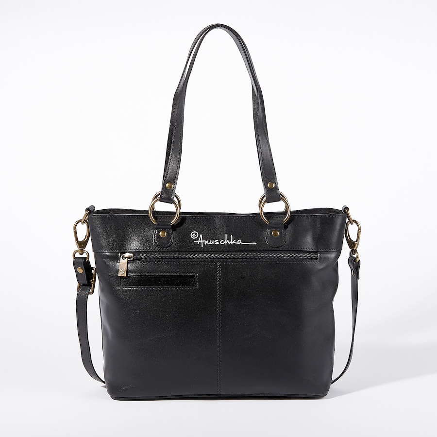 Image 219965_ALTMORE9.jpg, Product 219-965 / Price $149.88, Anuschka Painted and Embroidered Zip Top Tote from Anuschka Handbags on TSC.ca's Fashion department