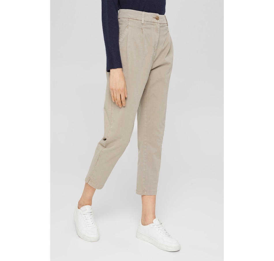 Image 220001_LGTU.jpg, Product 220-001 / Price $24.33, Esprit High Rise Chino Pant from Esprit on TSC.ca's Fashion department