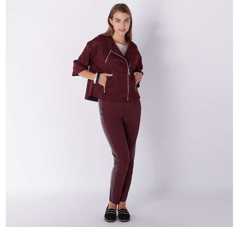 Image 220138_ALTMORE2.jpg, Product 220-138 / Price $34.33, WynneLayers Bonded Faux Suede Zip Jacket from Wynnelayers on TSC.ca's Fashion department