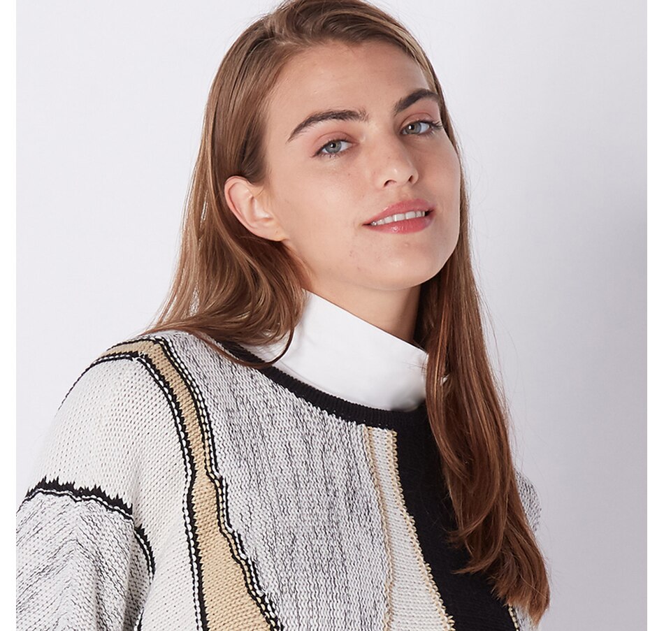 Image 220156_WHT.jpg, Product 220-156 / Price $14.33, WynneLayers Cotton Span Turtleneck Dickey from Wynnelayers on TSC.ca's Fashion department