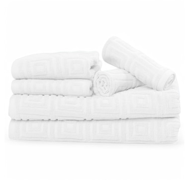 Home Suite Roman 6-Piece Cotton Towel Set