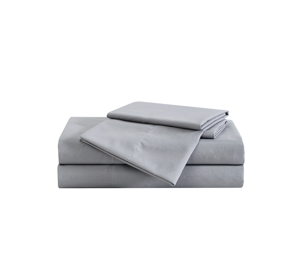 Image 220247_GRY.jpg, Product 220-247 / Price $59.99 - $79.99, London Fog Garmet Washed Sheet Set from London Fog on TSC.ca's Home & Garden department