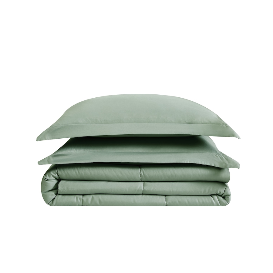 Image 220249_GRN.jpg, Product 220-249 / Price $26.88 - $37.88, London Fog Garment Washed Comforter Set from London Fog on TSC.ca's Home & Garden department