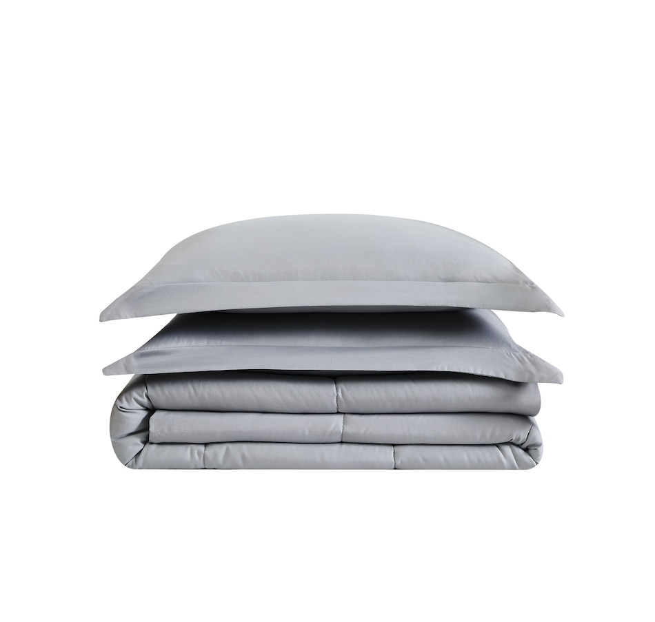 Image 220249_GRY.jpg, Product 220-249 / Price $109.99 - $129.99, London Fog Garment Washed Comforter Set from London Fog on TSC.ca's Home & Garden department