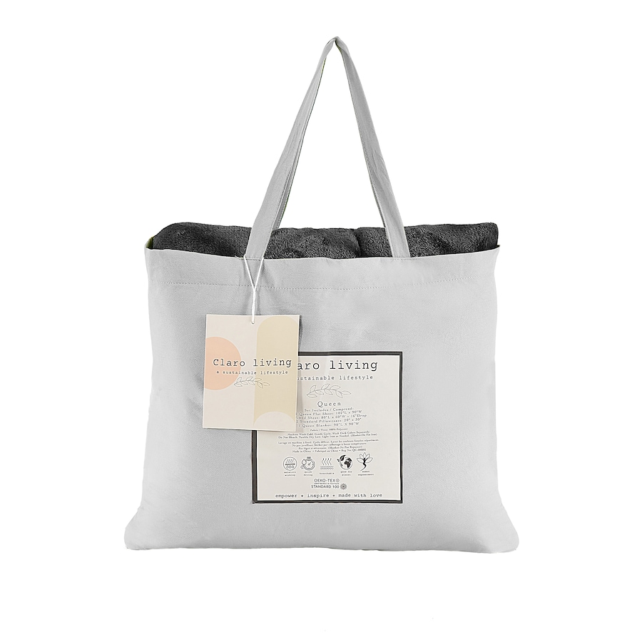 Image 220253_ALTMORE18.jpg, Product 220-253 / Price $59.99, Claro Home Living 4-Piece Sheet Set and Plush Blanket from Claro Living Home on TSC.ca's Home & Garden department