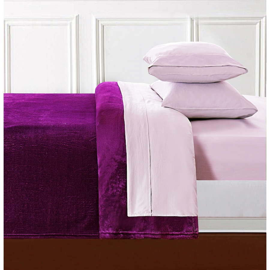 Image 220253_ALTMORE4.jpg, Product 220-253 / Price $59.99, Claro Home Living 4-Piece Sheet Set and Plush Blanket from Claro Living Home on TSC.ca's Home & Garden department