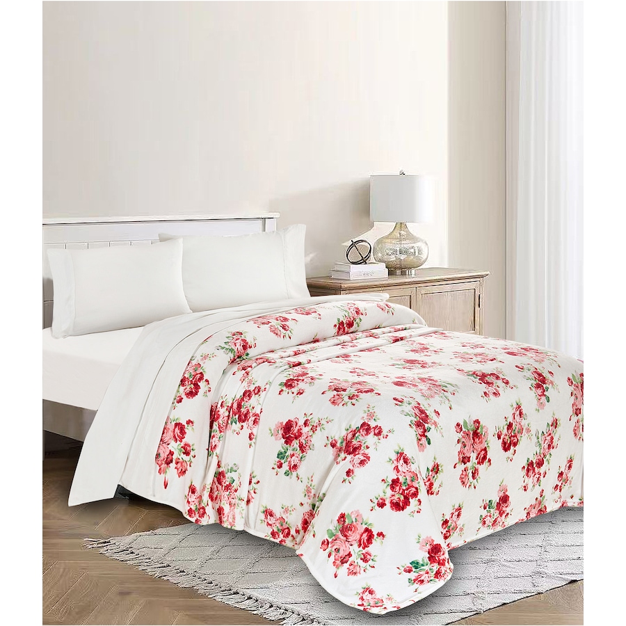 Image 220253_RSES.jpg, Product 220-253 / Price $59.99, Claro Home Living 4-Piece Sheet Set and Plush Blanket from Claro Living Home on TSC.ca's Home & Garden department