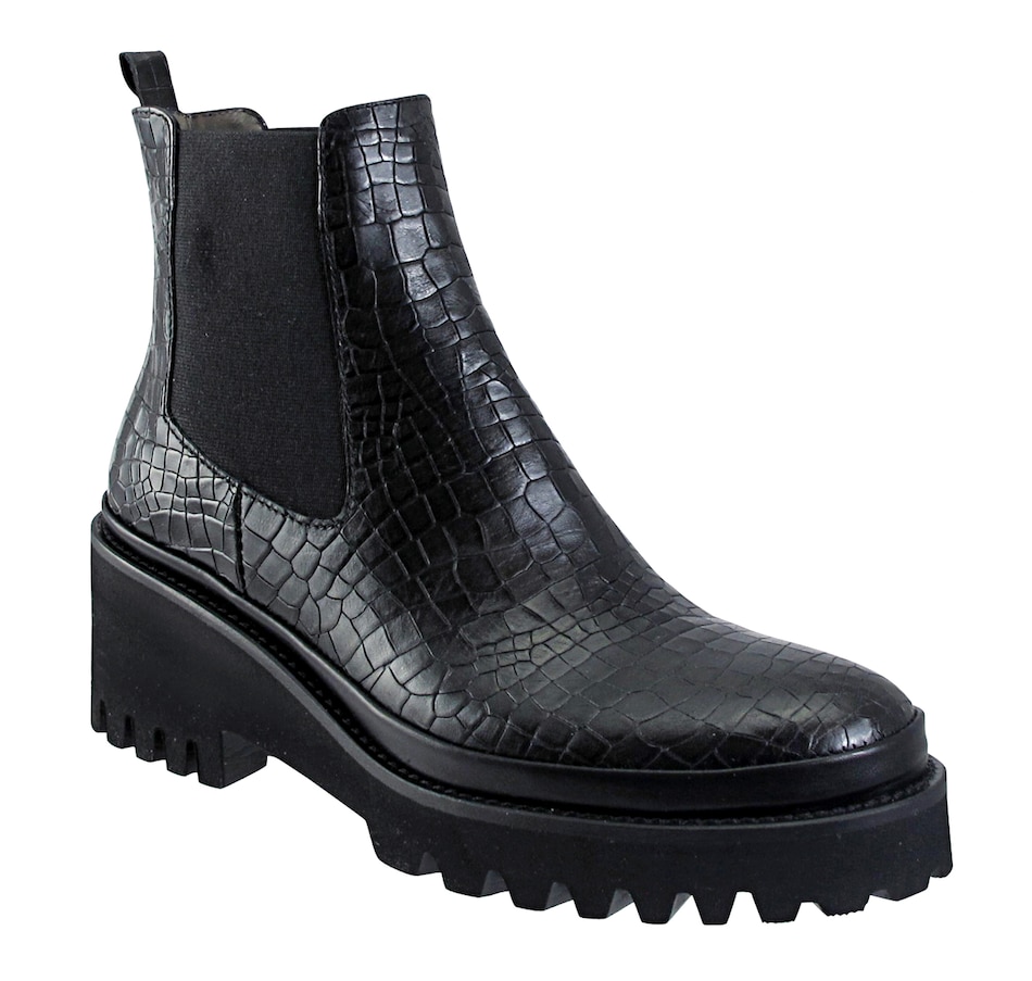 Clothing & Shoes - Shoes - Boots - Ron White Elspeth Croco Chelsea ...
