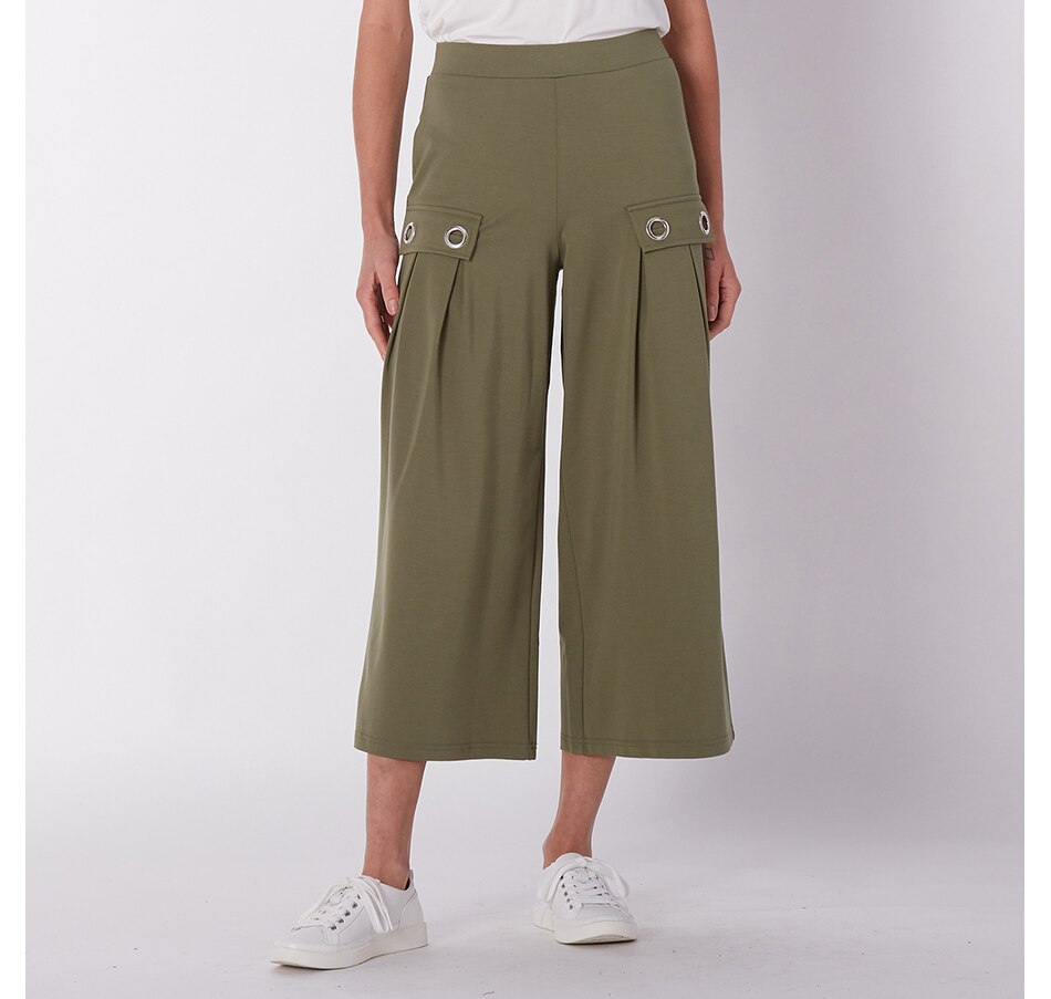 Clothing & Shoes - Bottoms - Pants - Wynne Layers Polished Knit Cropped ...