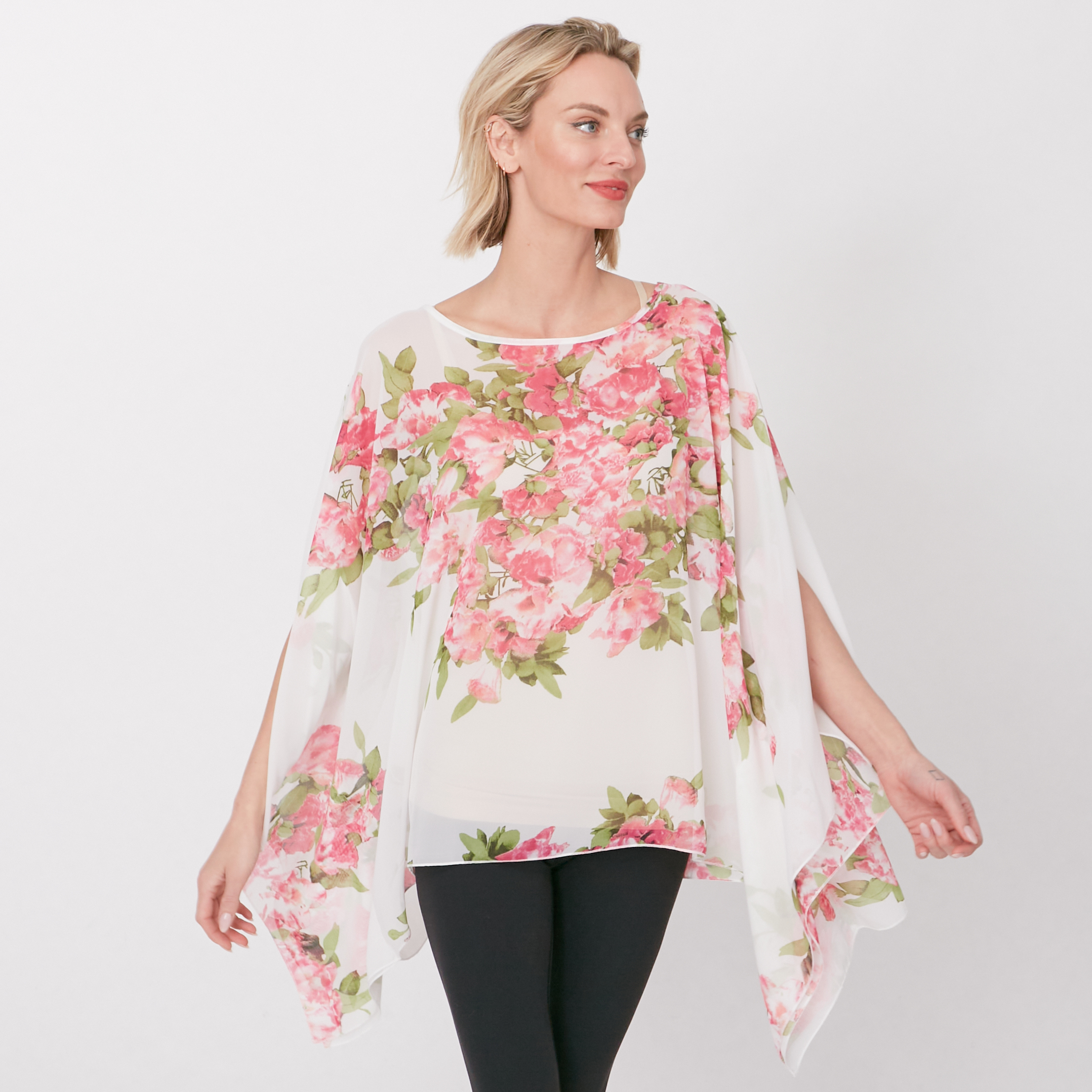 tsc.ca - Orange Fashion Village Chiffon Top