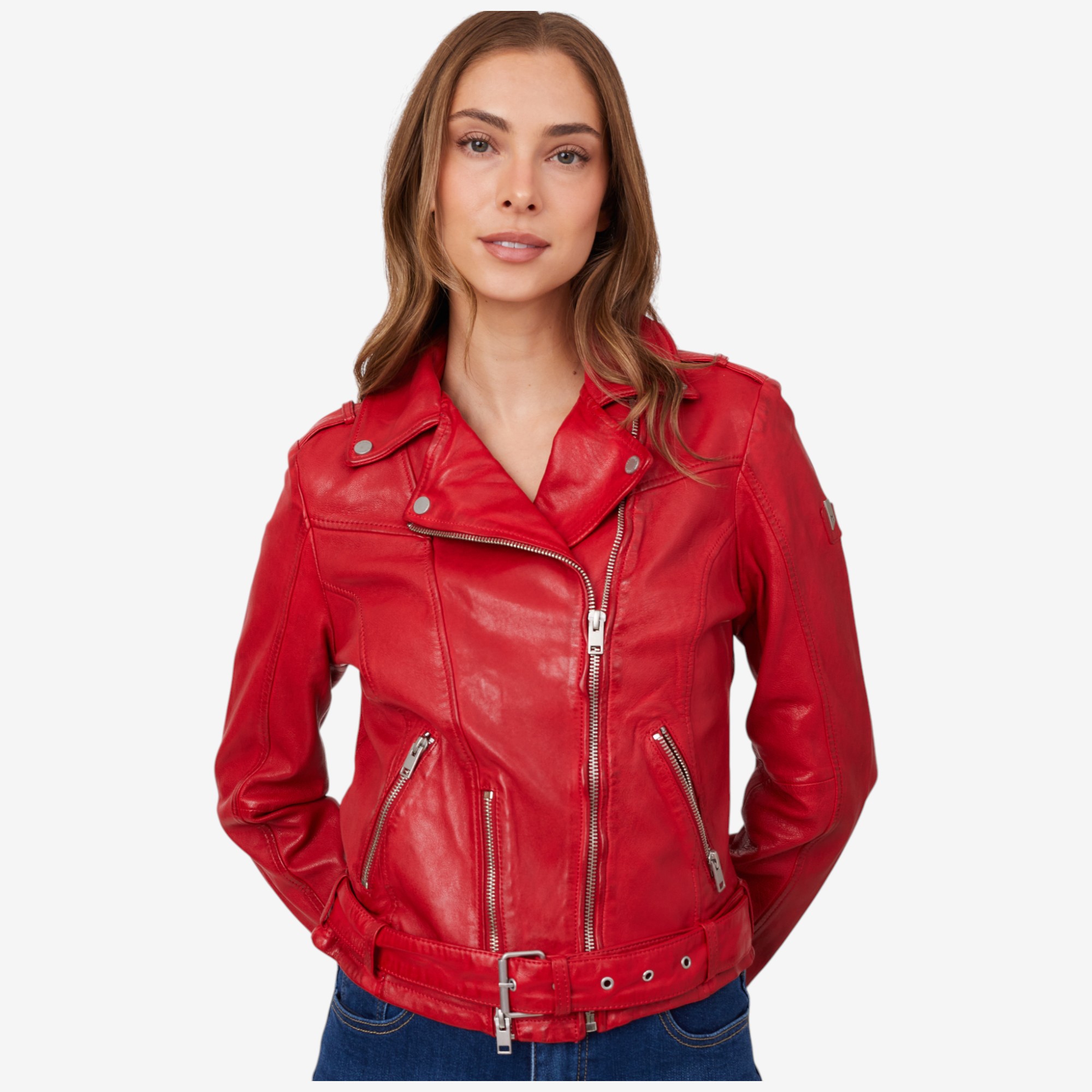 Mauritius Wild Leather Jacket with Zip Off Belt - TSC.ca