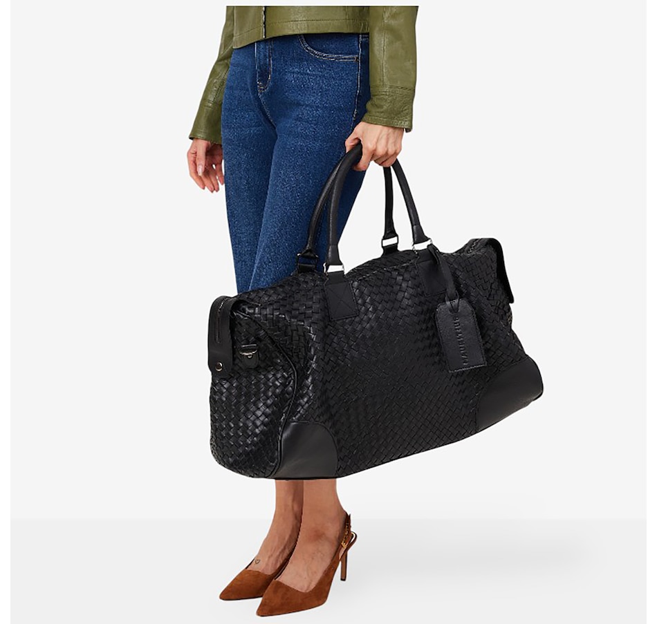 Image 220519_ALTMORE3.jpg, Product 220-519 / Price $599.00, Mauritius Ryan Leather Weekender Bag from Mauritius on TSC.ca's Fashion department