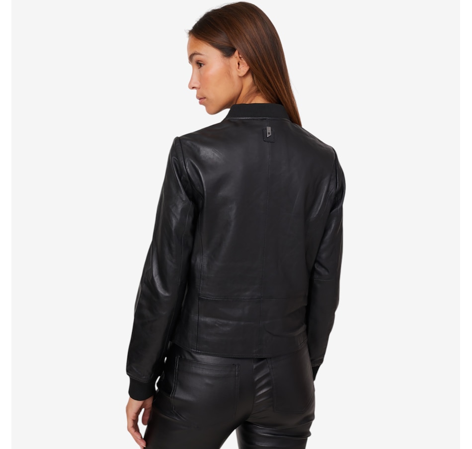 Image 220523_ALTMORE3.jpg, Product 220-523 / Price $349.99, Mauritius Yele Snap Button Bomber Jacket from Mauritius on TSC.ca's Fashion department