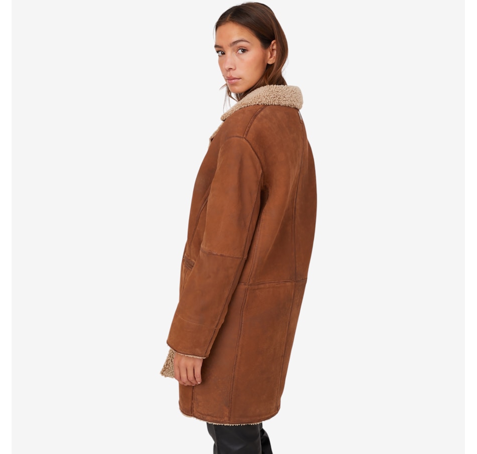 Image 220579_ALTMORE3.jpg, Product 220-579 / Price $395.00, Mauritius Unisex Bonded Teddy Lined Car Coat from Mauritius on TSC.ca's Fashion department