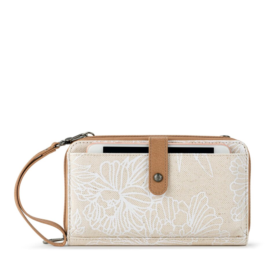 Image 220583_ALTMORE3.jpg, Product 220-583 / Price $79.99, The Sak SakRoots Large Canvas Smartphone Crossbody from The SAK Handbags on TSC.ca's Fashion department