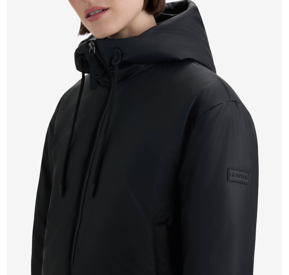 Image 220591_ALTMORE3.jpg, Product 220-591 / Price $249.00, Hunter Leah Polyurethane Coated Crop Jacket from Hunter on TSC.ca's Fashion department