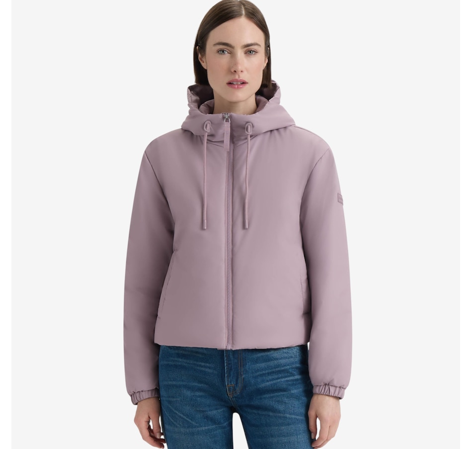 Image 220591_DLI.jpg, Product 220-591 / Price $249.00, Hunter Leah Polyurethane Coated Crop Jacket from Hunter on TSC.ca's Fashion department