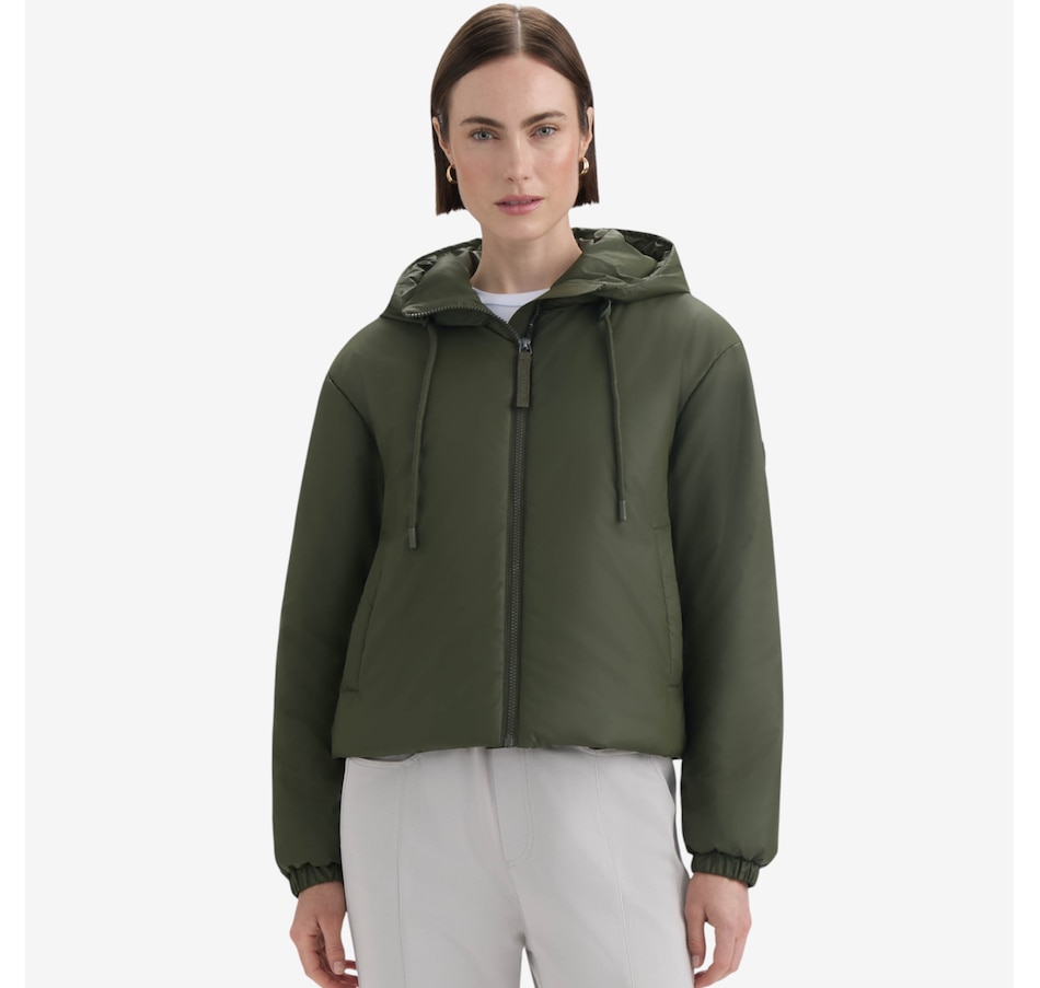 Image 220591_HGR.jpg, Product 220-591 / Price $249.00, Hunter Leah Polyurethane Coated Crop Jacket from Hunter on TSC.ca's Fashion department