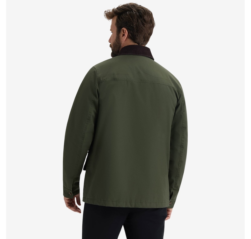 Image 220594_ALTMORE4.jpg, Product 220-594 / Price $134.88, Hunter Samuel Cotton Canvas Men's Jacket With Corduroy from Hunter on TSC.ca's Fashion department