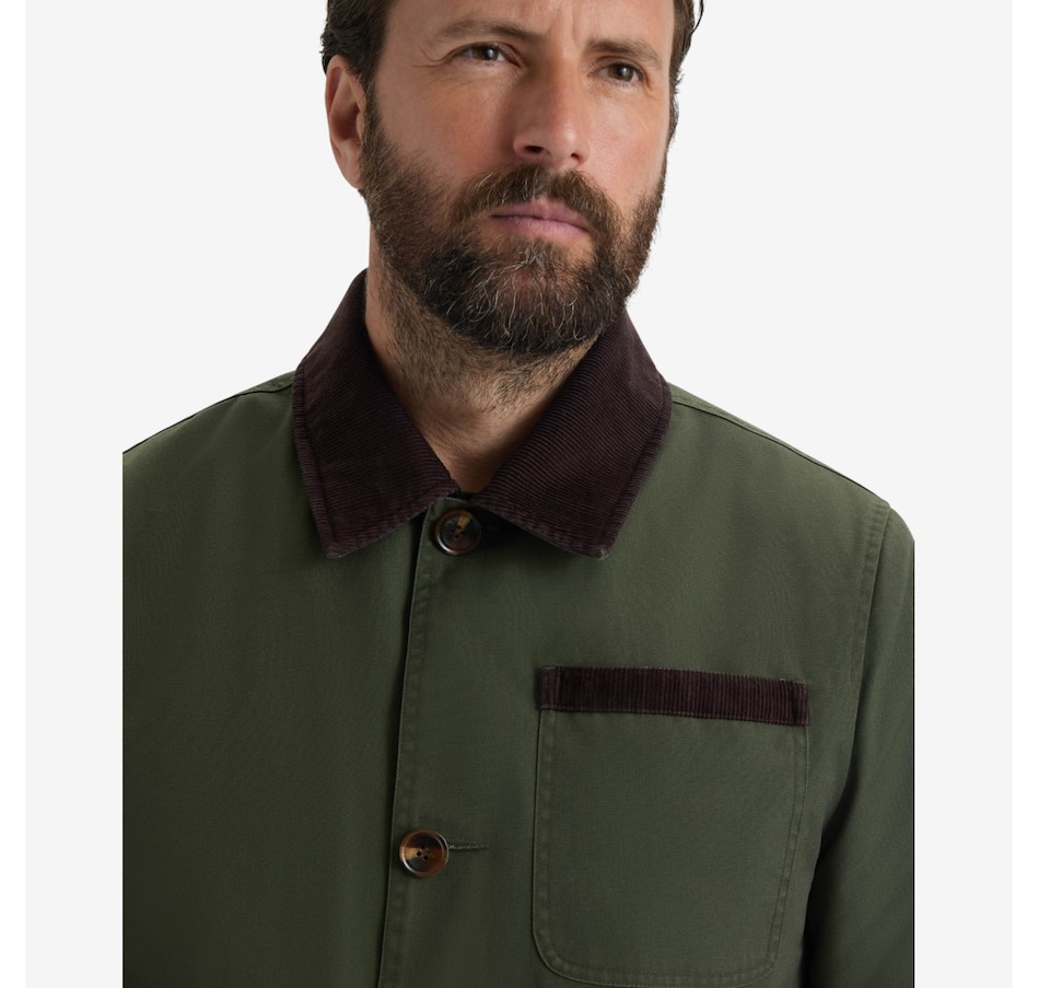 Image 220594_ALTMORE6.jpg, Product 220-594 / Price $134.88, Hunter Samuel Cotton Canvas Men's Jacket With Corduroy from Hunter on TSC.ca's Fashion department