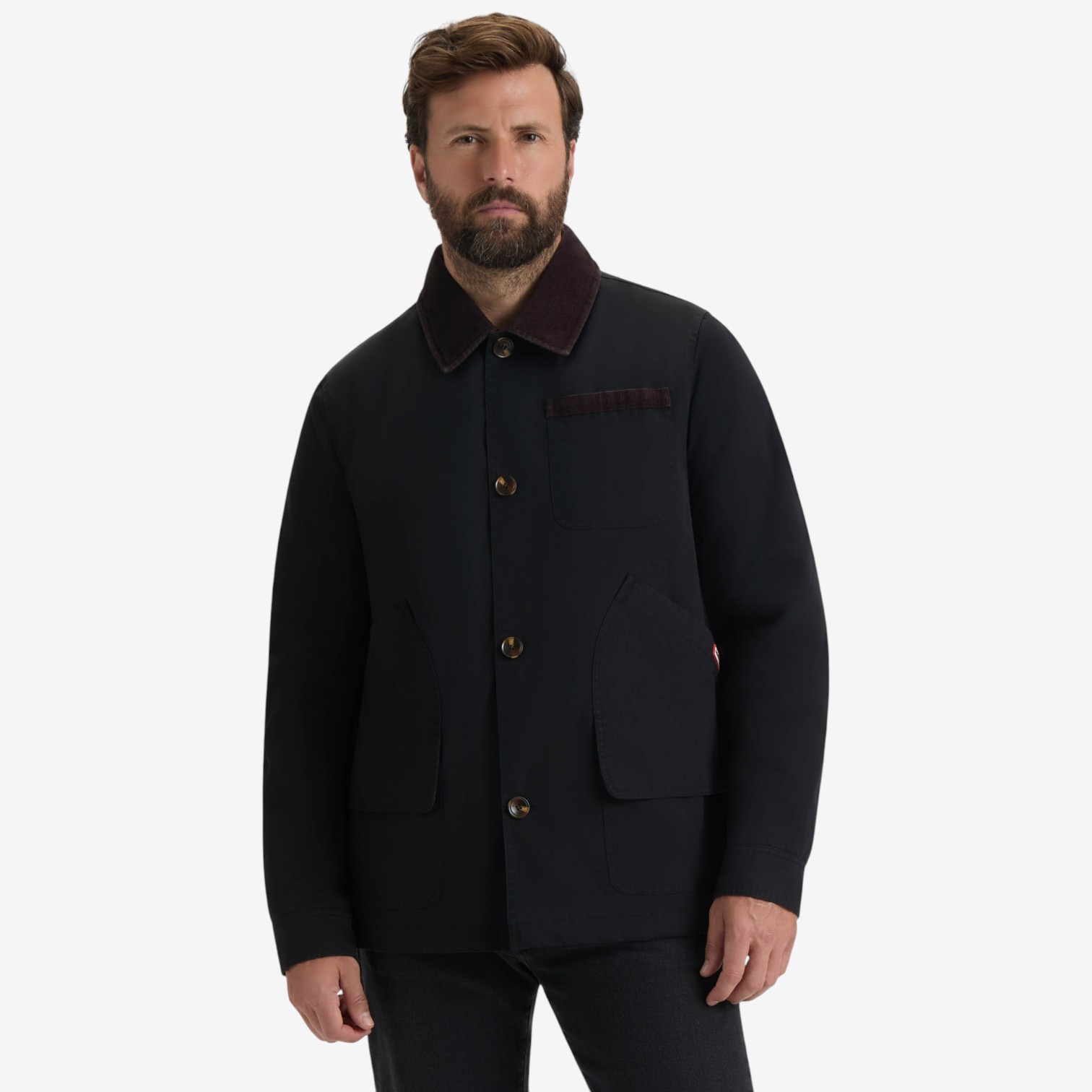 Hunter Samuel Cotton Canvas Men's Jacket With Corduroy - TSC.ca