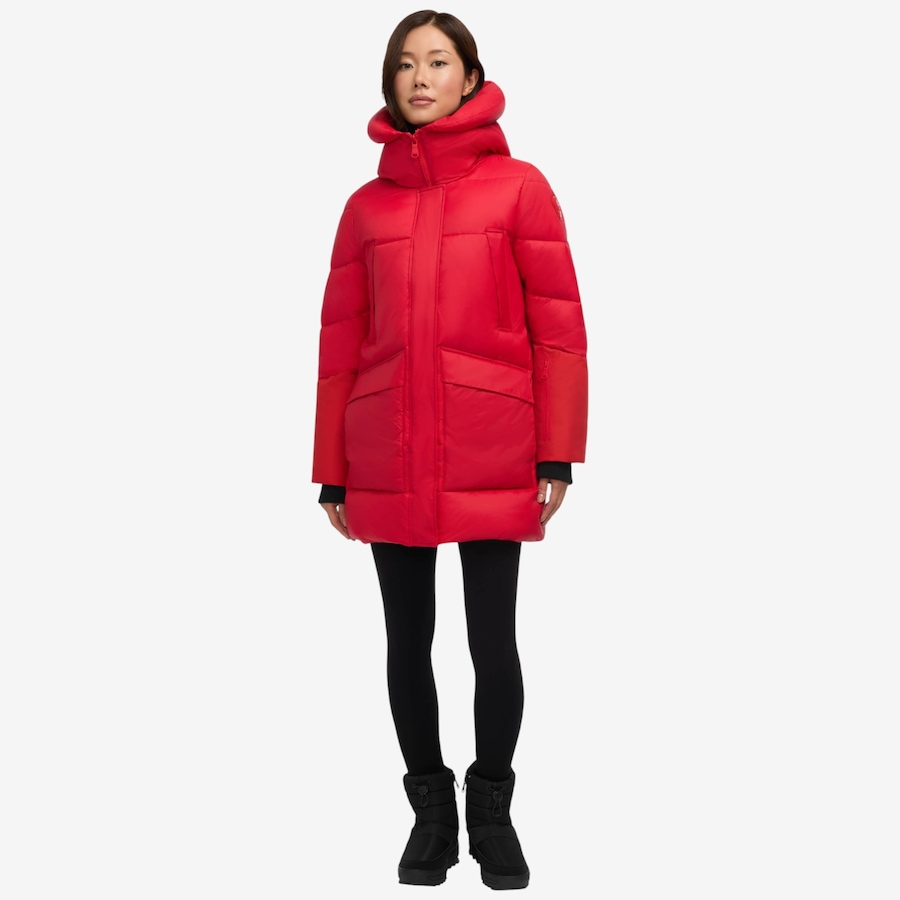 Image 220598_CRNRD.jpg, Product 220-598 / Price $274.88, Pajar Heirani Women's Mid-Length Quilted Parka Puffer from Pajar on TSC.ca's Fashion department