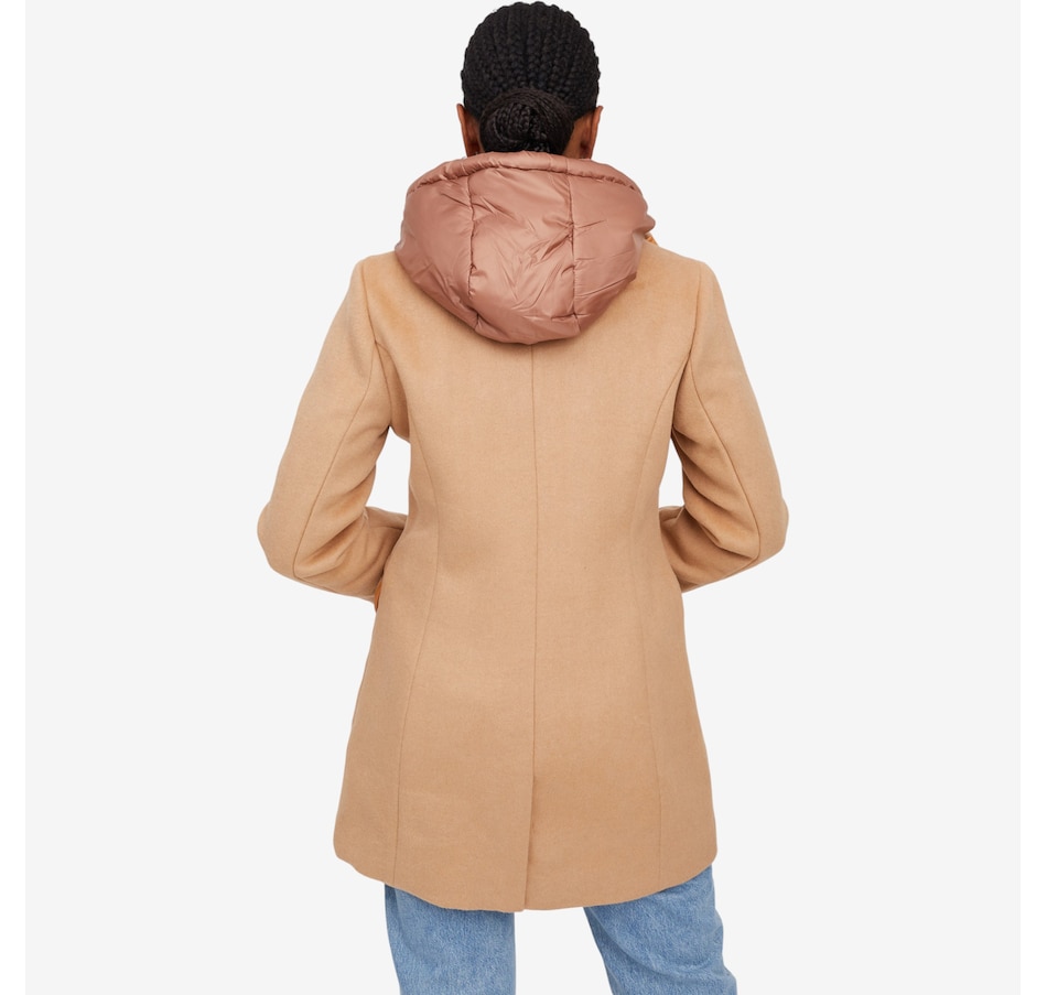 Image 220600_ALTMORE3.jpg, Product 220-600 / Price $449.00, Pajar Celeste Women's Mid Length Wool Coat with Removable Bib from Pajar on TSC.ca's Fashion department