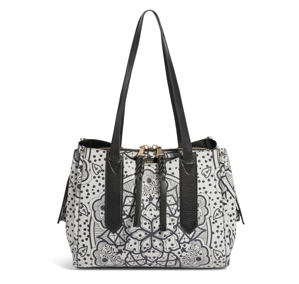 Image 220612_BKW.jpg, Product 220-612 / Price $259.88, Aimee Kestenberg Busy Bee Double Sided Satchel from Aimee Kestenberg on TSC.ca's Clothing & Shoes department