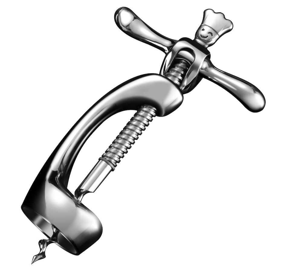 Image 220705.jpg, Product 220-705 / Price $37.99, Gourmet Easy Stainless Steel Wine Opener from Gourmet Easy on TSC.ca's Kitchen department