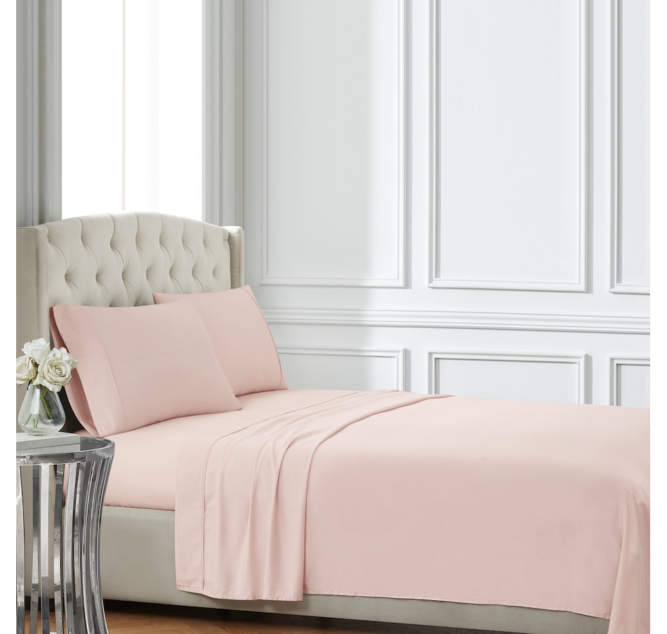 Image 220711_BUH.jpg, Product 220-711 / Price $119.99 - $199.99, Badgley Mischka Cotton Sateen Sheet Set from Badgley Mischka on TSC.ca's Home & Garden department