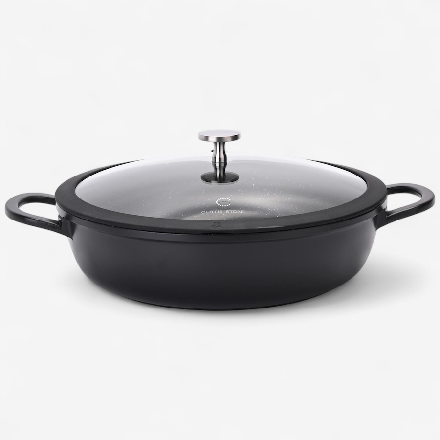 Image 220727_BLK.jpg, Product 220-727 / Price $59.99, Curtis Stone 4-Quart Multi Pan from Curtis Stone on TSC.ca's Kitchen department