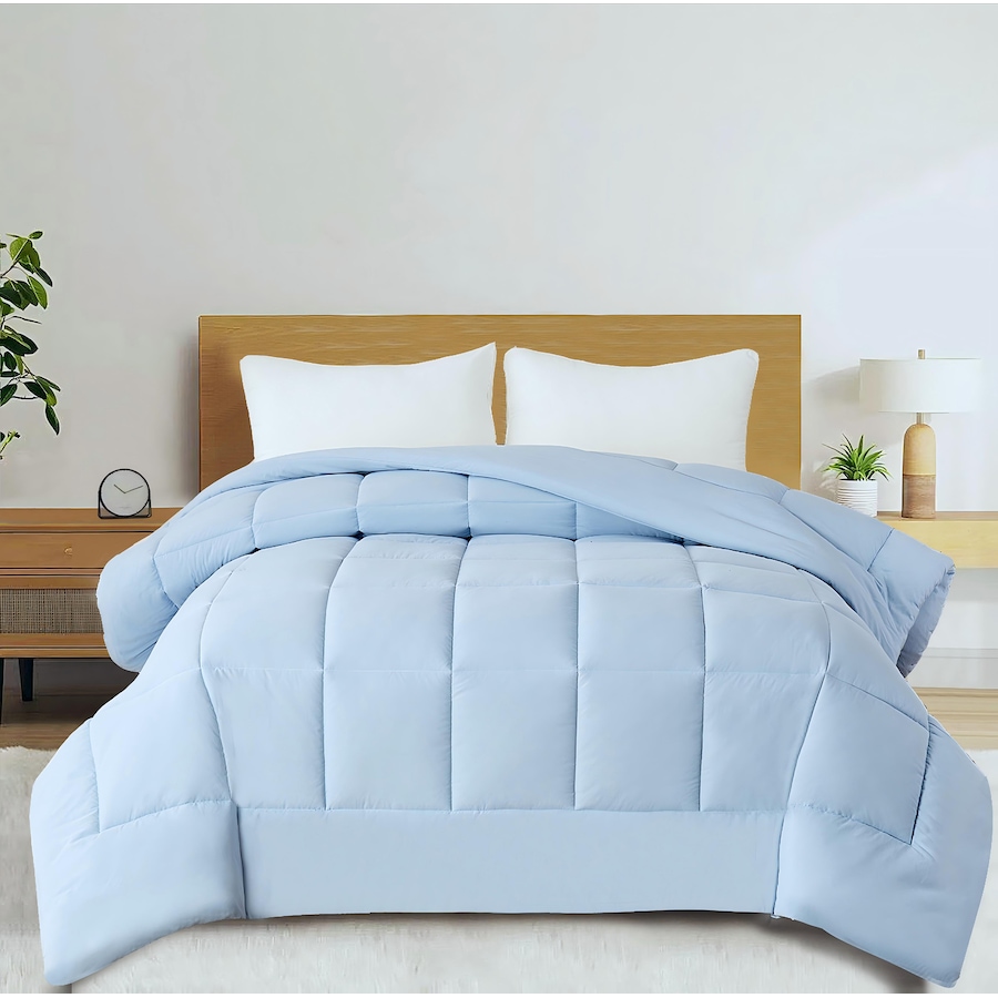 Image 220743_BLU.jpg, Product 220-743 / Price $99.99, Claro Home Living Reversible Comforter from Claro Living Home on TSC.ca's Home & Garden department